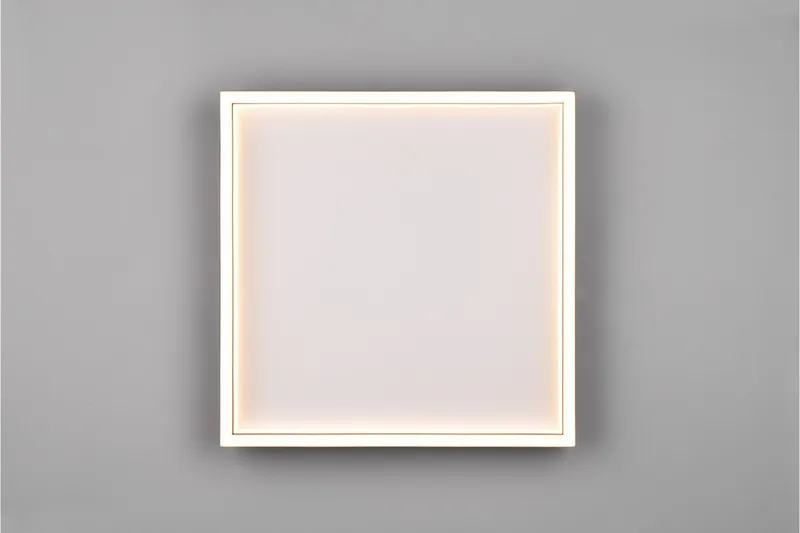 Trio Lighting Rotonda LED Plafond Firkantet Matt Svart - Belysning - Innendørsbelysning & Lamper - Taklampe - Plafondlampe