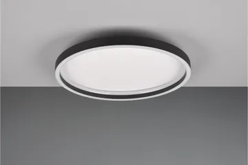 Trio Lighting Rotonda LED plafond rund matt svart - Belysning - Innendørsbelysning & Lamper - Taklampe - Plafondlampe
