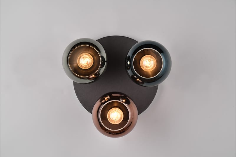Trio Lighting Sheldon plafond 3L E14 flerfarget - Belysning - Innendørsbelysning & Lamper - Taklampe - Plafondlampe