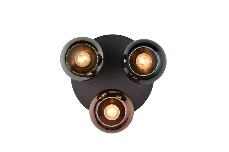 Trio Lighting Sheldon plafond 3L E14 flerfarget - Belysning - Innendørsbelysning & Lamper - Taklampe - Plafondlampe