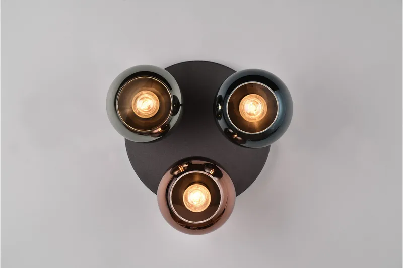 Trio Lighting Sheldon plafond 3L E14 flerfarget - Belysning - Innendørsbelysning & Lamper - Taklampe - Plafondlampe