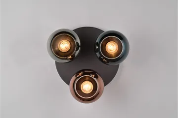 Trio Lighting Sheldon plafond 3L E14 flerfarget - Belysning - Innendørsbelysning & Lamper - Taklampe - Plafondlampe