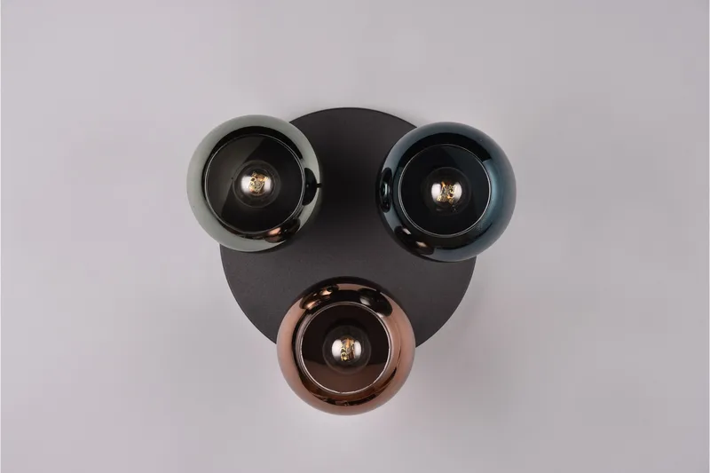 Trio Lighting Sheldon plafond 3L E14 flerfarget - Belysning - Innendørsbelysning & Lamper - Taklampe - Plafondlampe