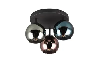 Trio Lighting Sheldon plafond 3L E14 flerfarget - Belysning - Innendørsbelysning & Lamper - Taklampe - Plafondlampe