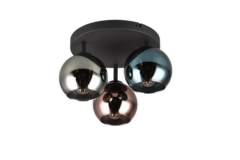 Trio Lighting Sheldon plafond 3L E14 flerfarget, undefined
