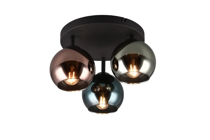 Trio Lighting Sheldon plafond 3L E14 flerfarget - Belysning - Innendørsbelysning & Lamper - Taklampe - Plafondlampe