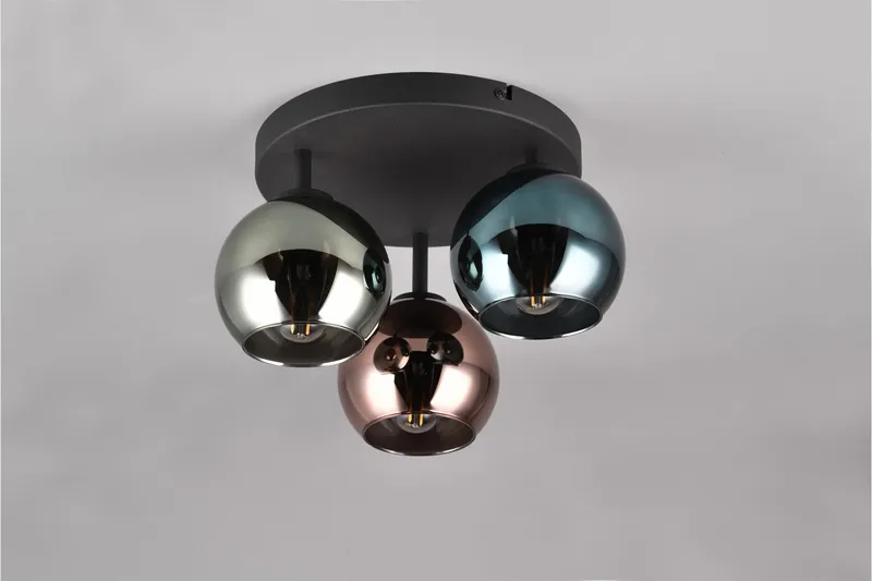 Trio Lighting Sheldon plafond 3L E14 flerfarget - Belysning - Innendørsbelysning & Lamper - Taklampe - Plafondlampe