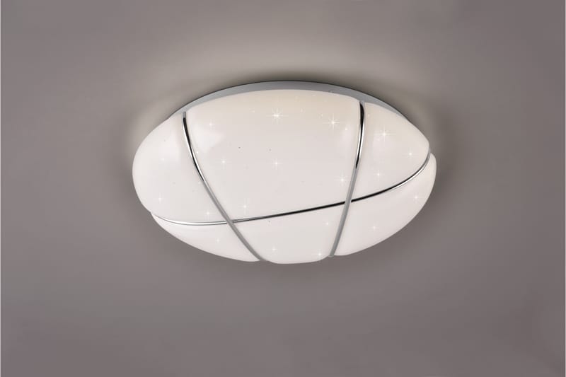 Trio Lighting Tibor LED plafond 28 cm hvit 4000K - Belysning - Innendørsbelysning & Lamper - Taklampe - Plafondlampe