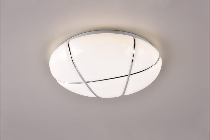 Trio Lighting Tibor LED plafond 28 cm hvit 4000K - Belysning - Innendørsbelysning & Lamper - Taklampe - Plafondlampe