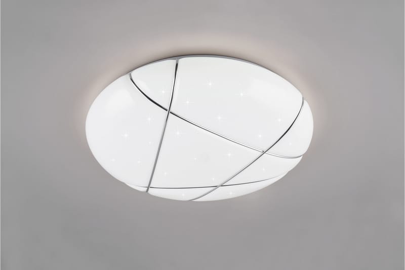 Trio Lighting Tibor LED plafond 48 cm hvit - Belysning - Innendørsbelysning & Lamper - Taklampe - Plafondlampe