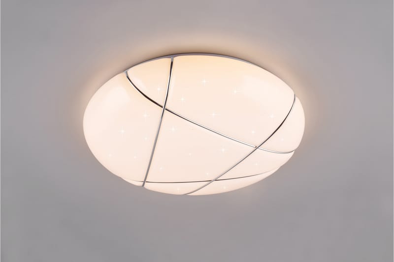 Trio Lighting Tibor LED plafond 48 cm hvit - Belysning - Innendørsbelysning & Lamper - Taklampe - Plafondlampe