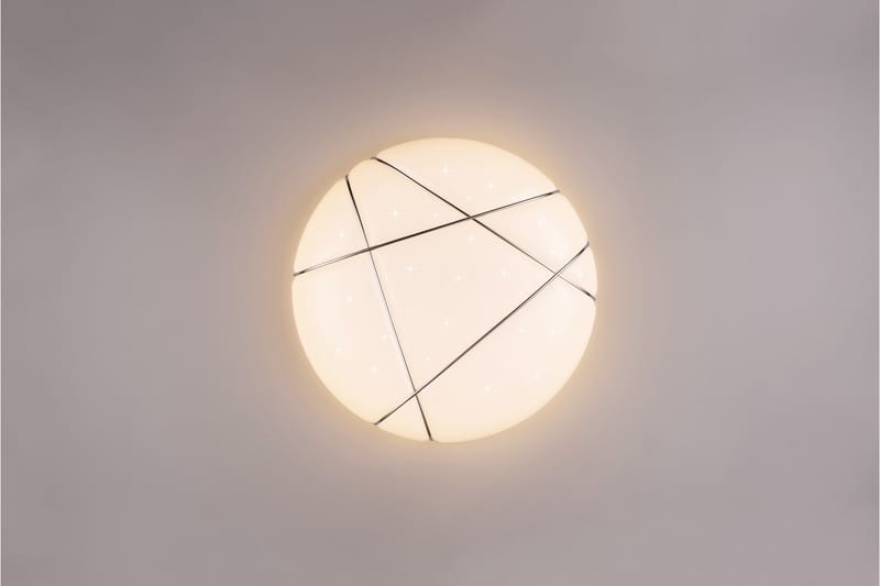 Trio Lighting Tibor LED plafond 48 cm hvit - Belysning - Innendørsbelysning & Lamper - Taklampe - Plafondlampe