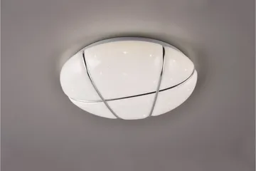 Trio Lighting Tibor LED plafond 28 cm hvit 4000K - Belysning - Innendørsbelysning & Lamper - Taklampe - Plafondlampe