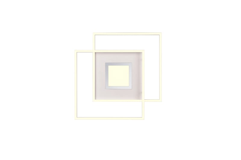 Trio Lighting Via LED taklampe matt hvit - Belysning - Innendørsbelysning & Lamper - Taklampe - Plafondlampe
