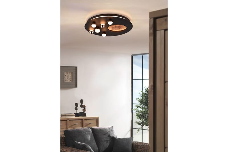 Trio Lighting Zodiac LED Plafond matt svart - Belysning - Innendørsbelysning & Lamper - Taklampe - Plafondlampe