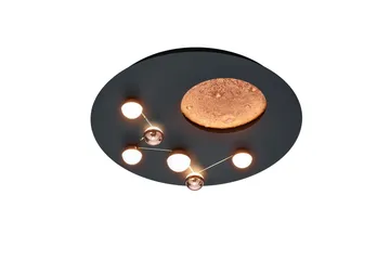 Trio Lighting Zodiac LED Plafond matt svart - Belysning - Innendørsbelysning & Lamper - Taklampe - Plafondlampe