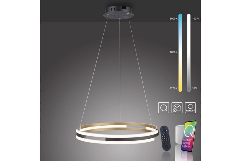 Q-Beluga Paul Neuhaus Taklampe - Belysning - Innendørsbelysning & Lamper - Taklampe - Pendellamper & Hengelamper