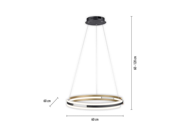 Q-Beluga Paul Neuhaus Taklampe - Belysning - Innendørsbelysning & Lamper - Taklampe - Pendellamper & Hengelamper