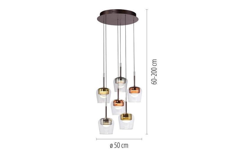 Q-Kon Paul Neuhaus Taklampe - Belysning - Innendørsbelysning & Lamper - Taklampe - Pendellamper & Hengelamper