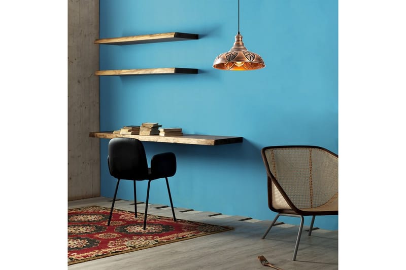 Taklampe Rathour Grit Kobber - Kobber - Belysning - Innendørsbelysning & Lamper - Soveromslampe