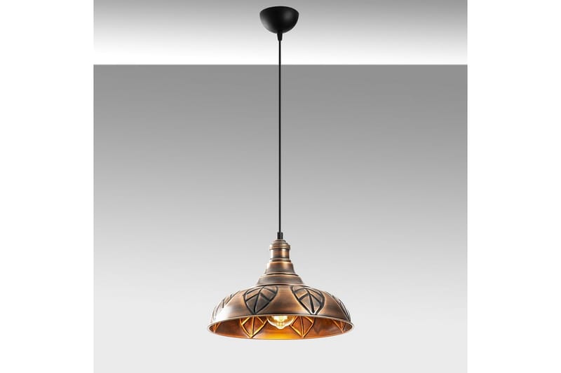 Taklampe Rathour Grit Kobber - Kobber - Belysning - Innendørsbelysning & Lamper - Soveromslampe