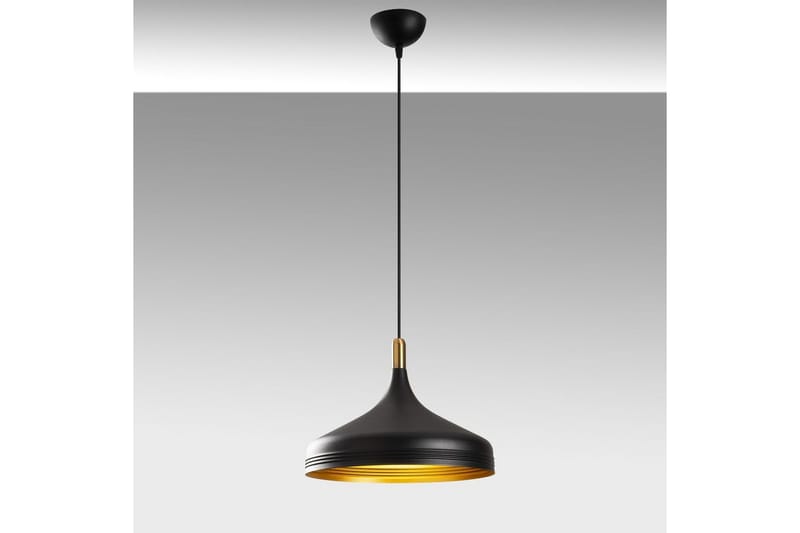 Taklampe Rathour Hexaia Svart / Gull / Antikk - Gull/Kobber/Svart - Belysning - Innendørsbelysning & Lamper - Kjøkkenlampe - Taklampe kjøkken
