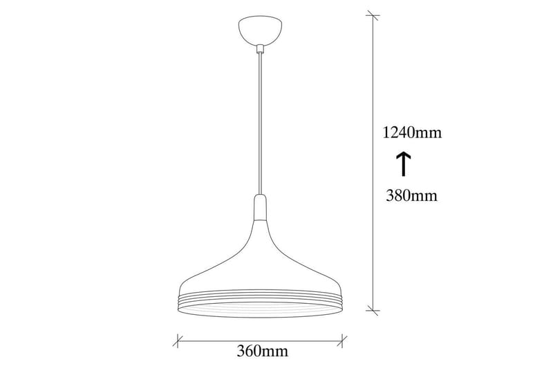 Taklampe Rathour Hexaia Svart / Gull / Antikk - Gull/Kobber/Svart - Belysning - Innendørsbelysning & Lamper - Kjøkkenlampe - Taklampe kjøkken