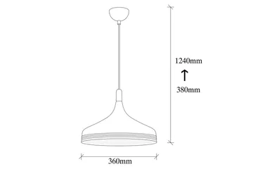 Taklampe Rathour Hexaia Svart / Gull / Antikk - Gull/Kobber/Svart - Belysning - Innendørsbelysning & Lamper - Vinduslampe - Vinduslampe hengende