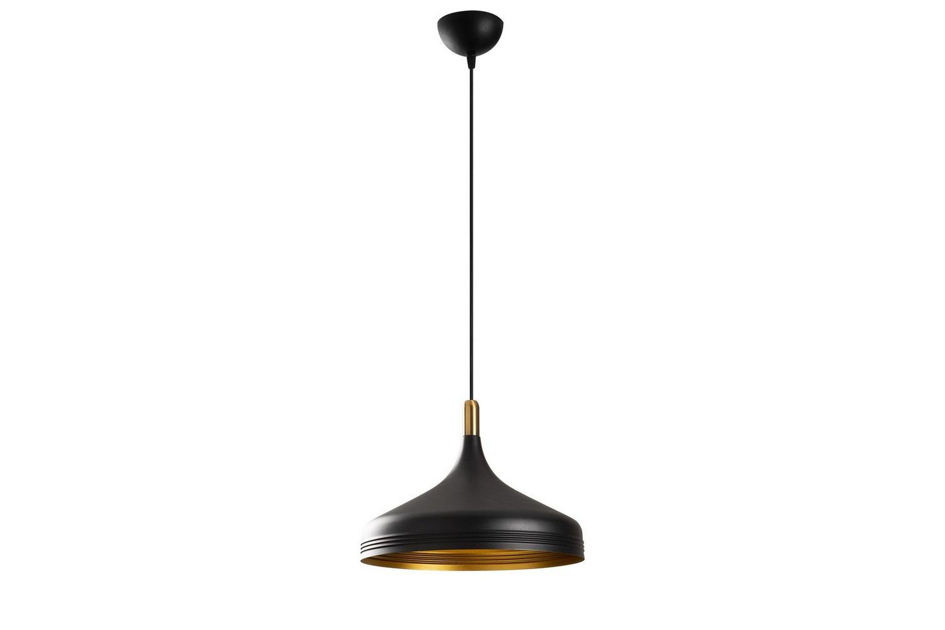 Taklampe Rathour Hexaia Svart / Gull / Antikk - Gull/Kobber/Svart