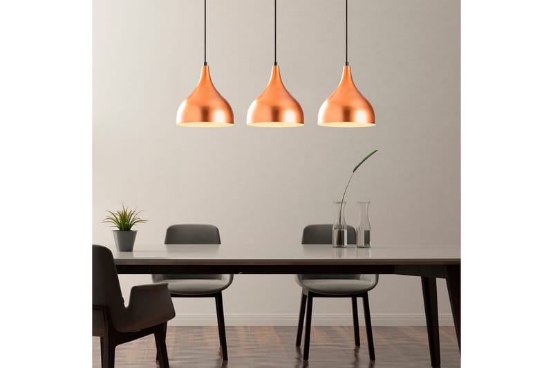 Taklampe Rathour Ignite Kobber / Svart - Kobber/Svart - Belysning - Innendørsbelysning & Lamper - Soveromslampe