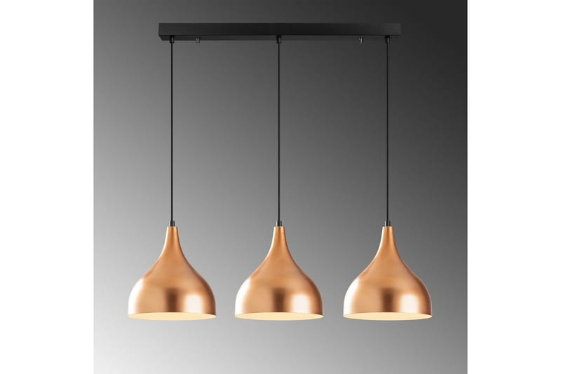 Taklampe Rathour Ignite Kobber / Svart - Kobber/Svart - Belysning - Innendørsbelysning & Lamper - Soveromslampe