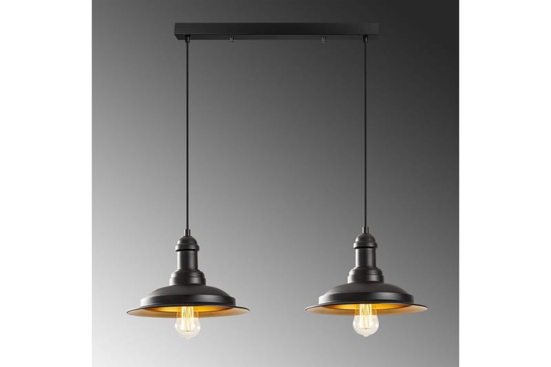 Taklampe Rathour Kobolt Svart / Gull - Gull/Svart - Belysning - Innendørsbelysning & Lamper - Kjøkkenlampe - Taklampe kjøkken