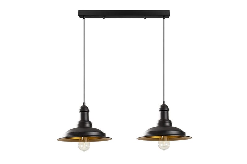 Taklampe Rathour Kobolt Svart / Gull - Gull/Svart - Belysning - Innendørsbelysning & Lamper - Soveromslampe