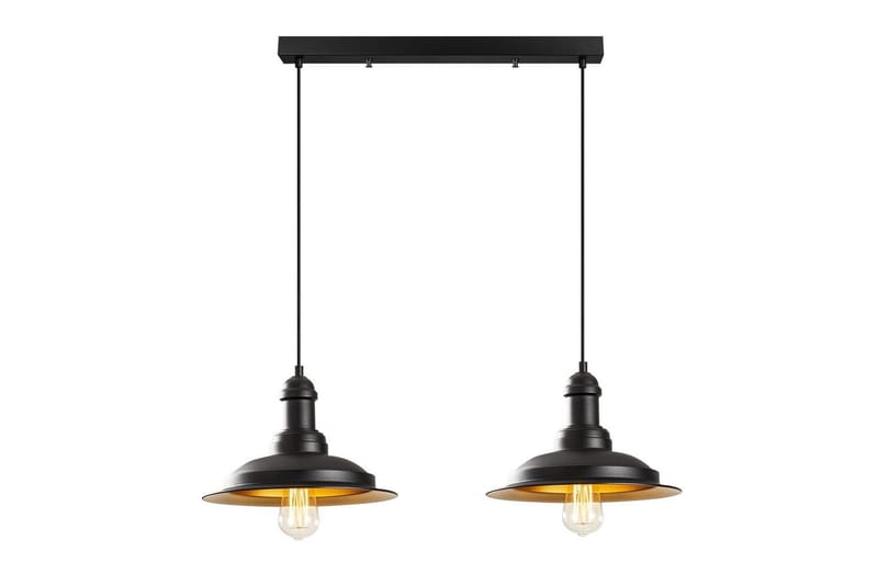 Taklampe Rathour Kobolt Svart / Gull - Gull/Svart - Belysning - Innendørsbelysning & Lamper - Soveromslampe