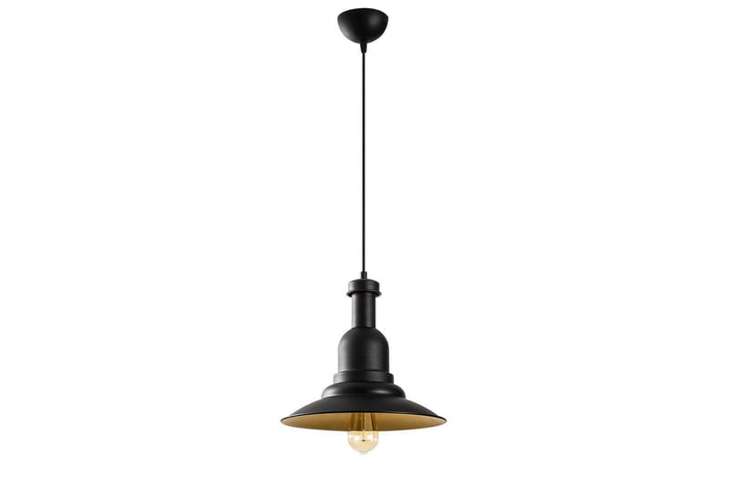 Taklampe Rathour Metrix Svart / Gull - Gull/Svart - Belysning - Innendørsbelysning & Lamper - Soveromslampe