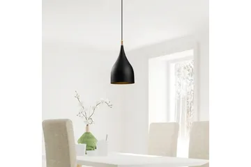 Taklampe Rathour Quanta Svart / Gull - Gull/Svart - Belysning - Innendørsbelysning & Lamper - Vinduslampe - Vinduslampe hengende