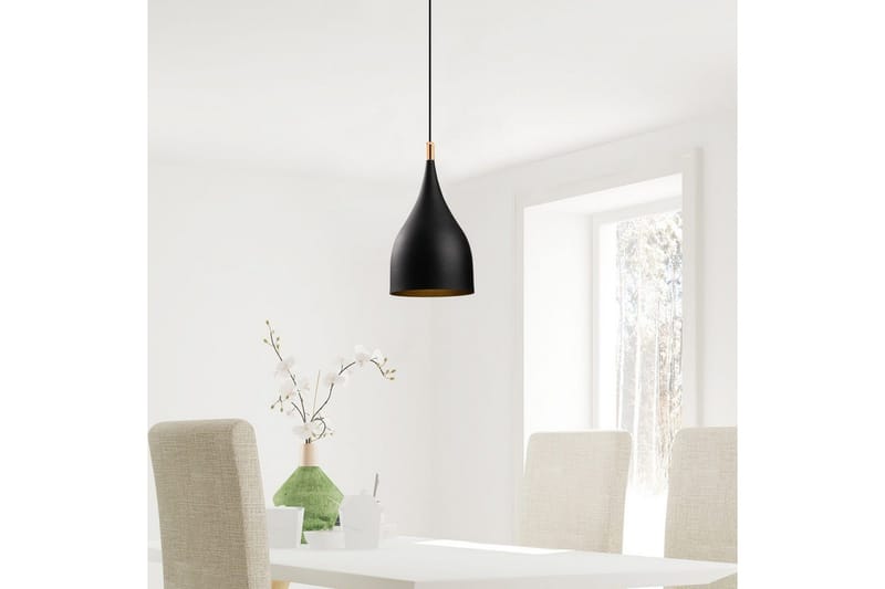 Taklampe Rathour Quanta Svart / Gull - Gull/Svart - Belysning - Innendørsbelysning & Lamper - Kjøkkenlampe - Taklampe kjøkken