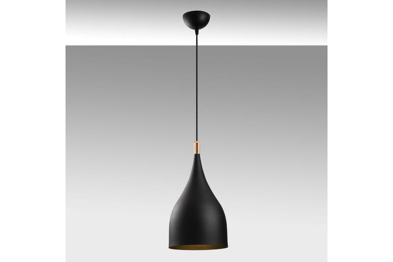 Taklampe Rathour Quanta Svart / Gull - Gull/Svart - Belysning - Innendørsbelysning & Lamper - Kjøkkenlampe - Taklampe kjøkken