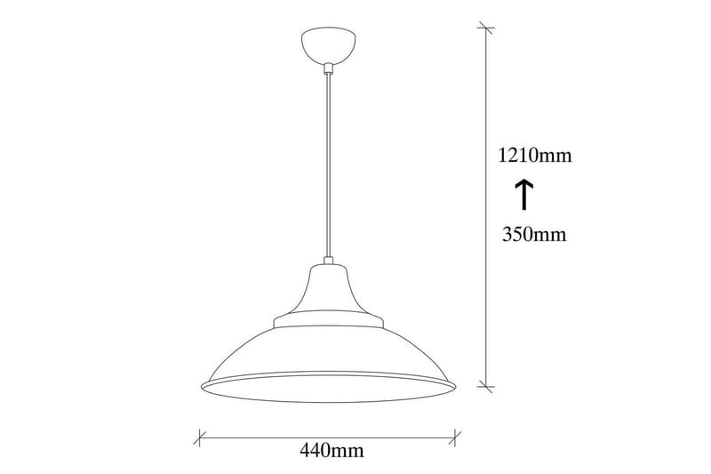 Taklampe Rathour Stratum Svart / Gull - Gull/Svart - Belysning - Innendørsbelysning & Lamper - Kjøkkenlampe - Taklampe kjøkken