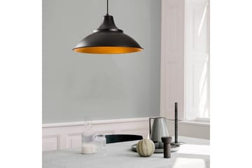 Taklampe Rathour Stratum Svart / Gull - Gull/Svart - Belysning - Innendørsbelysning & Lamper - Vinduslampe - Vinduslampe hengende