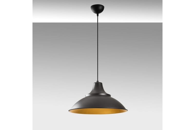 Taklampe Rathour Stratum Svart / Gull - Gull/Svart - Belysning - Innendørsbelysning & Lamper - Soveromslampe