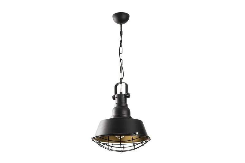 Taklampe Rathour Titanium Svart / Gull, Gull/Svart