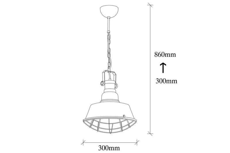 Taklampe Rathour Titanium Svart / Gull - Gull/Svart - Belysning - Innendørsbelysning & Lamper - Soveromslampe