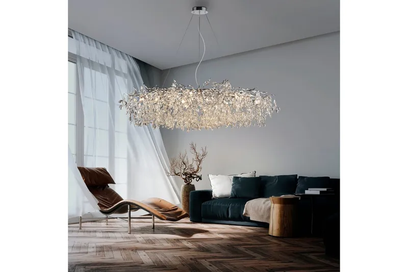 Riccle Paul Neuhaus Crown - Belysning - Innendørsbelysning & Lamper - Taklampe - Krystallkrone & takkrone