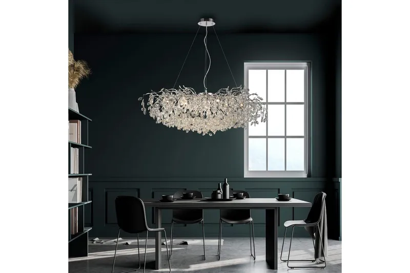 Riccle Paul Neuhaus Crown - Belysning - Innendørsbelysning & Lamper - Taklampe - Krystallkrone & takkrone