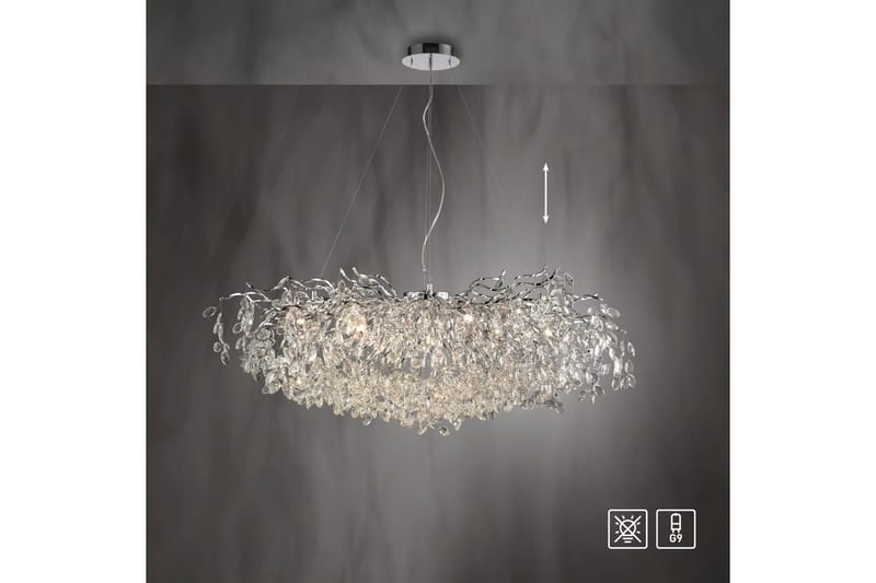 Riccle Paul Neuhaus Crown - Belysning - Innendørsbelysning & Lamper - Taklampe - Krystallkrone & takkrone