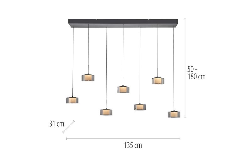 Rich Paul Neuhaus Taklampe - Belysning - Innendørsbelysning & Lamper - Taklampe - Pendellamper & Hengelamper