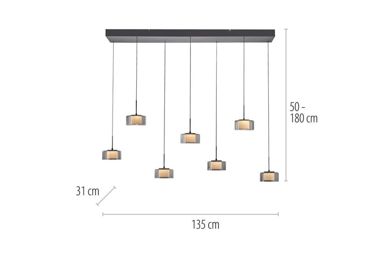 Rich Paul Neuhaus Taklampe - Belysning - Innendørsbelysning & Lamper - Taklampe - Pendellamper & Hengelamper