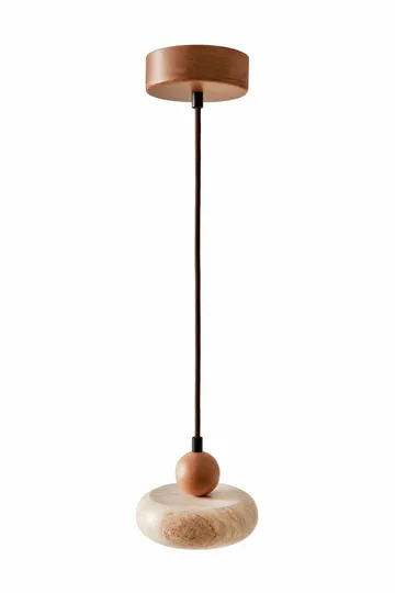 Serros pendellampe - Beige og Eik - Belysning - Innendørsbelysning & Lamper - Taklampe - Krystallkrone & takkrone