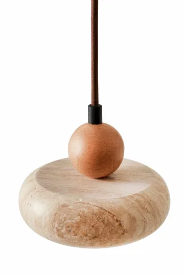 Serros pendellampe - Beige og Eik - Belysning - Innendørsbelysning & Lamper - Taklampe - Krystallkrone & takkrone